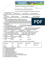 Summative Test - FROM CELL TO ORGANISM