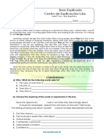 3 - Teste Diagnóstico