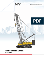 Crawler-Crane-Scc1800 Sany