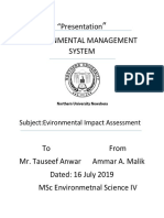 Environmental Management System Presentation