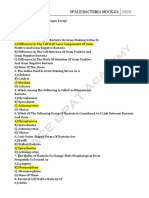 Bacteria Mock ANS KEY