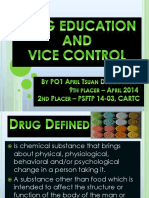 DRUG EDUCATION Tsuan