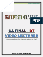 CA Final May 2020 Last Minute Revision PDF