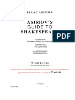 Asimovs Guide To Shakespeare Volume II The English Plays1 PDF