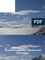 Financial Market, Instrument and Institution