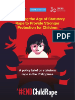 #2 Statutory Rape - Policy Brief