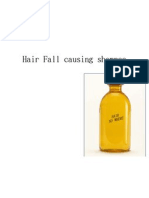 Hair Fall Causing Shampoo