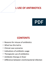 Rational Antibiotic Use