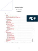 Pandoc Crossref New