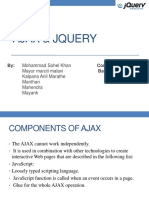 AJAX & Jquery Presentation Group22