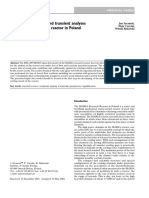 RELAP5MOD3 Model and Transient Analyses For The MARIA Research Reactor in Poland