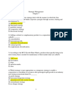 Strategic Management Task