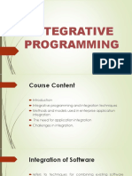 INTEGRATIVE PROGRAMMING Lesson1