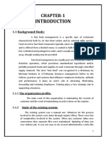 VISUAL BASIC 6.0 PROJECT ON Fast Food Management System