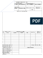 Cutting Plan Format