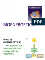 BIOENERGETICS