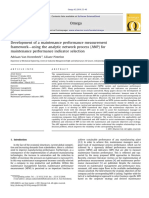 Development of A Maintenance Performance Measurement Framework Using The Analytic Network Process Anp For Maintenance Performance in PDF