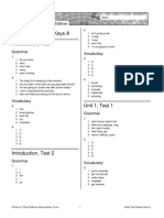 Sol3e Int Short Test Answer Keys A PDF