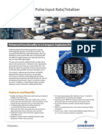 Brochure Flyer DRT 899 Pulse Input Rate Totalizer Daniel en 55764