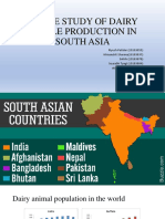 A Case Study of Dairy Cattle Production in South Asia