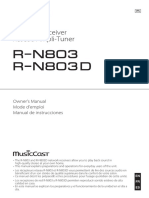 Yamaha R-N803 - R-N803D - Manual PDF