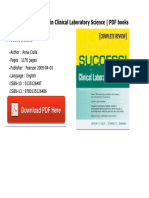 SUCCESS in Clinical Laboratory Science PDF