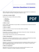 Top 50 OOPs Interview Questions & Answers