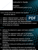 Daily Motion and Horizontal System of Co-Ordinates