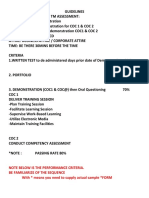 Guidelines For TM 1 National Assessment