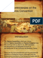 The Controversies On The Tejeros Convention