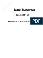 Voyager) Metal Detector Manual