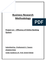 BRM Project On Online Banking Customer Satisfaction