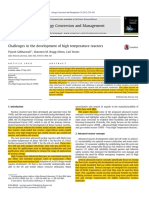 Challenges in The Development of High Temperature Reactors