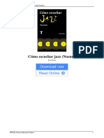 How To Listen To Jazz