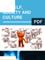 The Self, Society and Culture