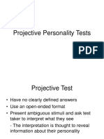 Projective Personality Tests