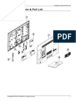 Exploded View Parts List (UA32H4100AKXKE)