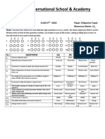 9th Class CH# 6&7 Physics Test