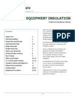 Installation Manual For Pipe and Equipment Insulation 1 0