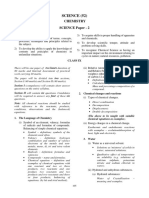 ICSE Chemistry Syllabus 2021