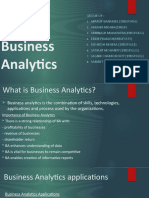 Data Analytics