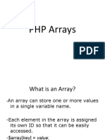 Arrays in PHP