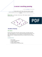 A Complete Soccer Coaching Passing Practice