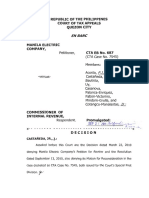 Meralco CTA Case - Philippine Documentary Stamp Tax On Loan and Security Agreements