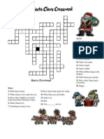 Crossword About Santa Claus