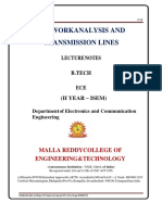 Network Analysis &transmission Lines PDF