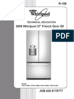 Whirlpool Refrigerator Service Manuals PDF