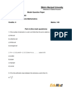 MC0063 Discrete Mathematics Model Question Paper