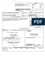 Disbursement Voucher 2