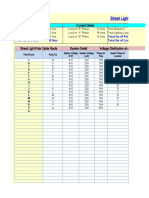 Street Light Pole Voltage Drop Calculation (1.1.19)